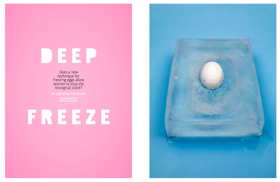 Deep Freeze: Does a new technique for freezing eggs allow women to stop the biological clock?